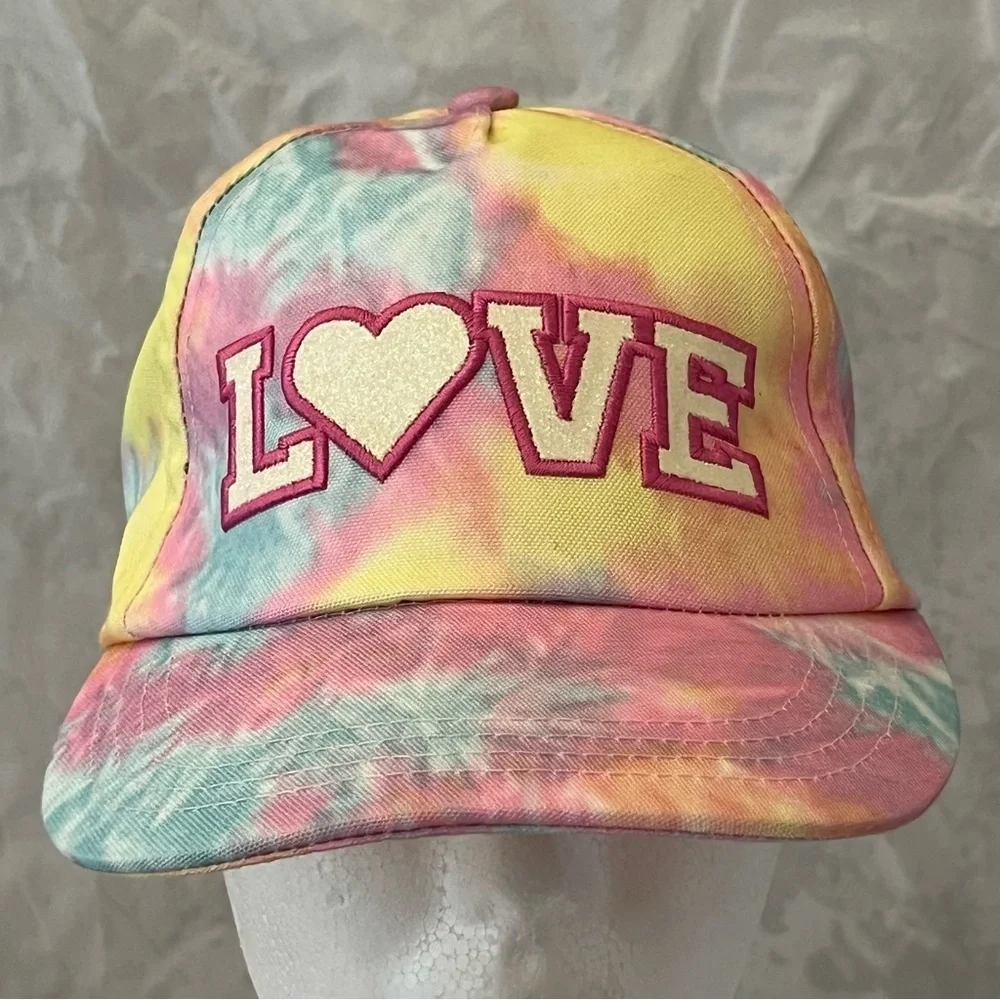 Capellli of New York Tie-Dyed Adjustable Love Cap